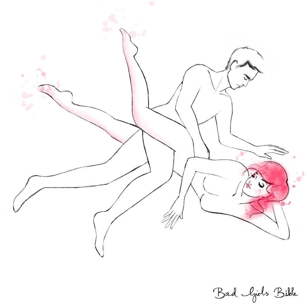 Posición sexual de intersección (y 3 variaciones)
