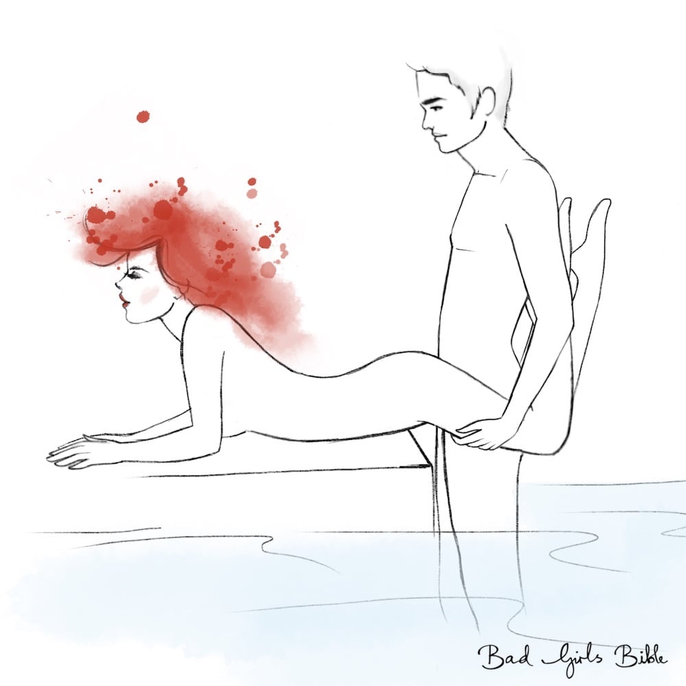 Posición sexual en la balsa salvavidas (y 3 variaciones)