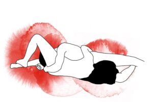 Muslo Almohada Mamada Posición